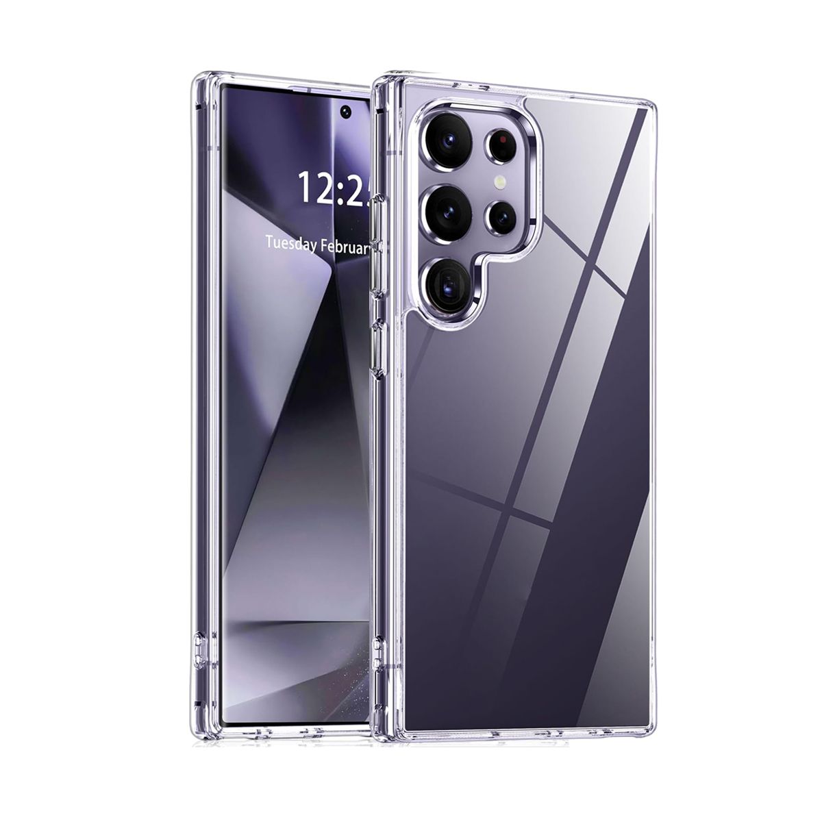 CELLBOX - Carcasa Rígida Delgada para Samsung S25 Ultra - Transparente