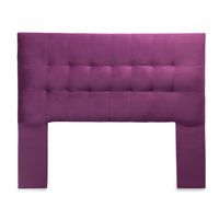 Respaldo 2 Plazas Felpa Morado Cp Alice