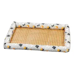 SUKEA - Cama Manta Refrescante Para Mascota de Verano Gris 60x45cm