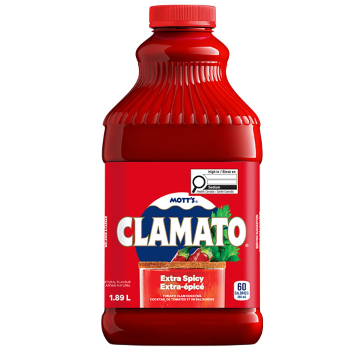 GENERICO - Clamato Extra Picante Mott's 1,89 L Kiosclub
