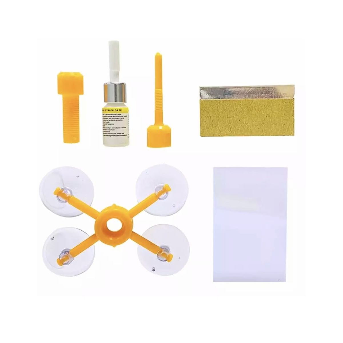 GENERICO - Kit reparador de parabrisas autos