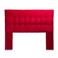 Respaldo 2 Plazas Felpa Rojo Cp Alice