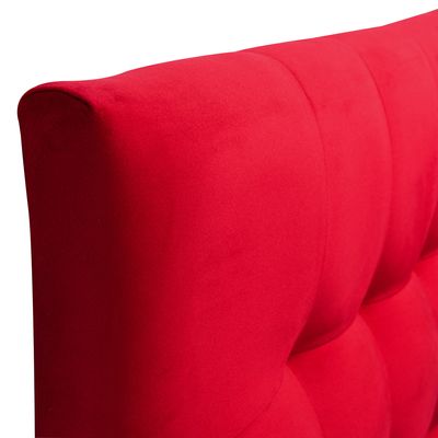 Imagen 2 del producto Respaldo 2 Plazas Felpa Rojo Cp Alice