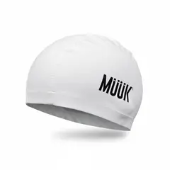 MUUK - GORRO DE NATACION POLYFLEX BLANCO