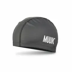 MUUK - GORRO DE NATACION POLYFLEX NEGRO