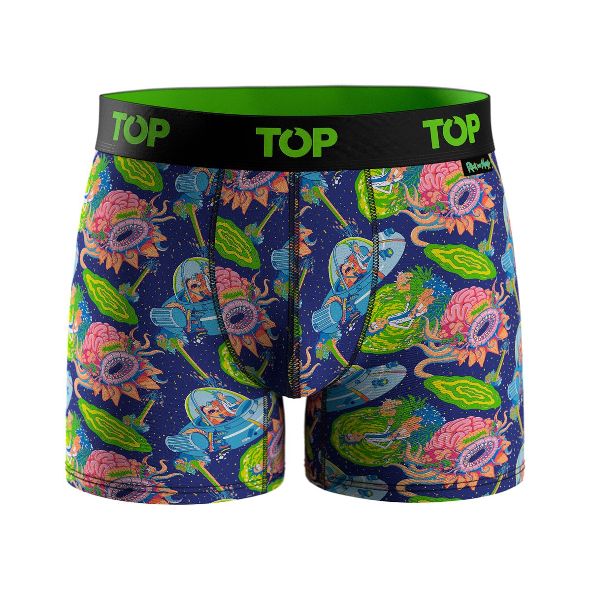 TOP - Bóxer Medio Algodón Pack 3 Rick and Morty C1 Top