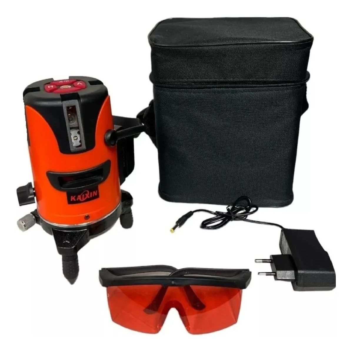GENERICO - Nivel Laser 360 grado 5 Líneas Autonivelante Profesional