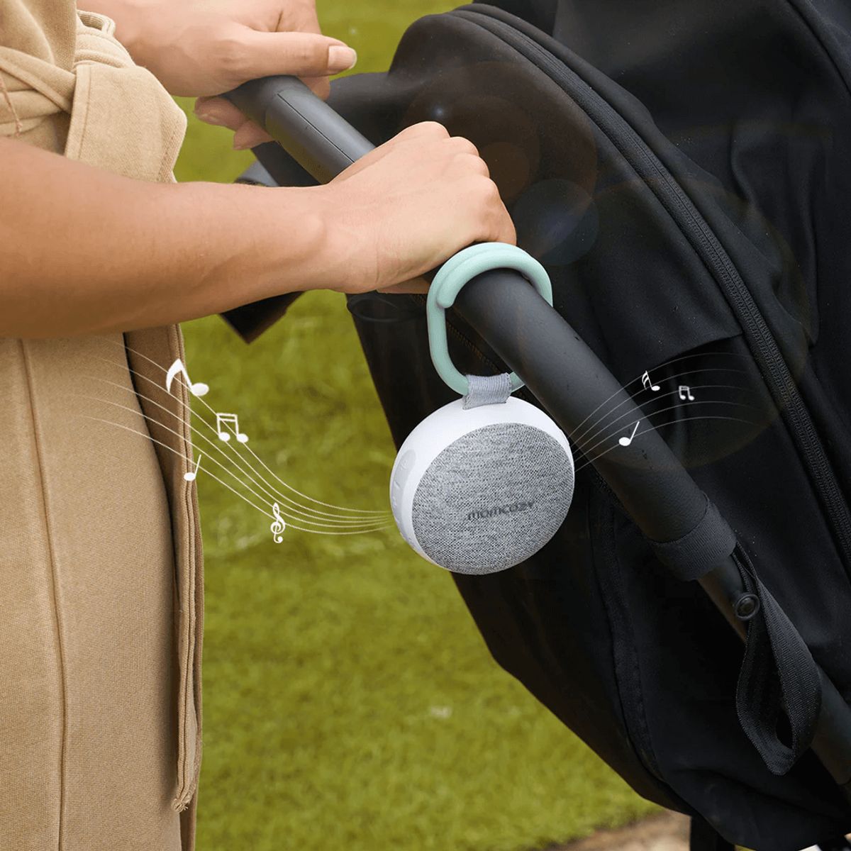 MOMCOZY - Ruido Blanco Portátil para Coche de Bebe