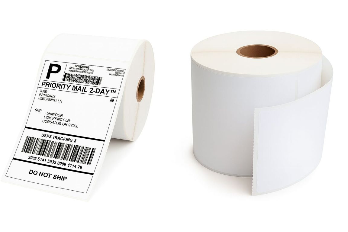 40 Rollos de Etiquetas Adhesivas Termicas de 100X70 mm (10X7 cm) 500 Uds