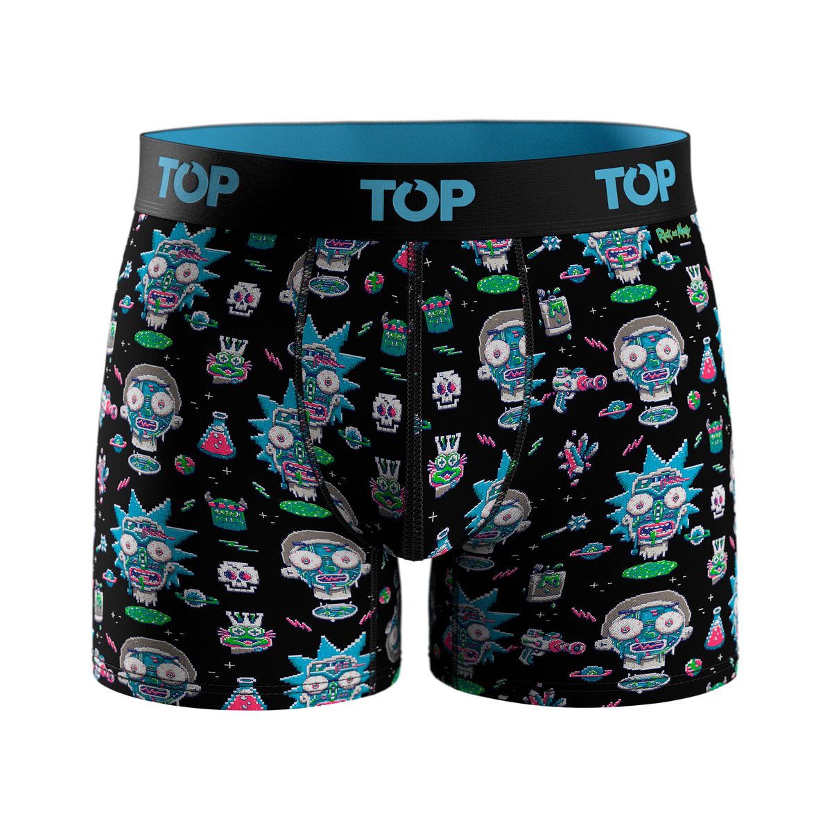 TOP - Bóxer Medio Algodón Pack 3 Rick and Morty C2 Top