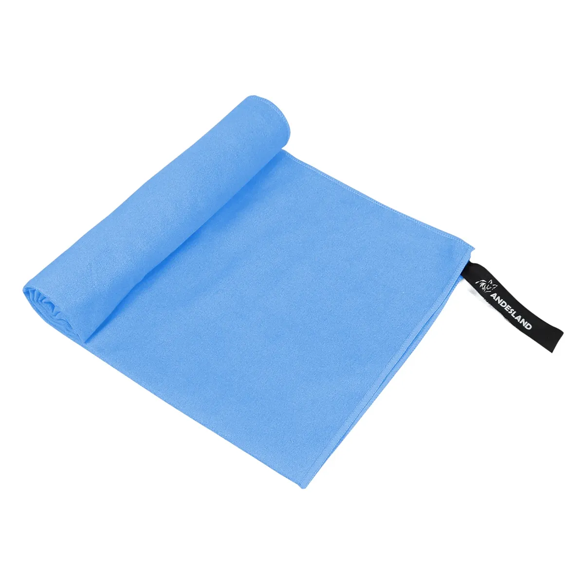 ANDESLAND OUTDOOR APPAREL - Toalla Microfibra Secado Rápido Azul 60x120cm