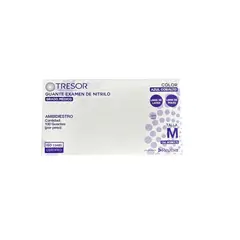 GENERICO - Guantes de Nitrilo Talla M 100 Unidades