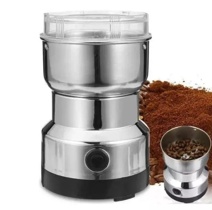 Moledor Molinillo De Cafe Granos Y Semillas Pro Color Gris