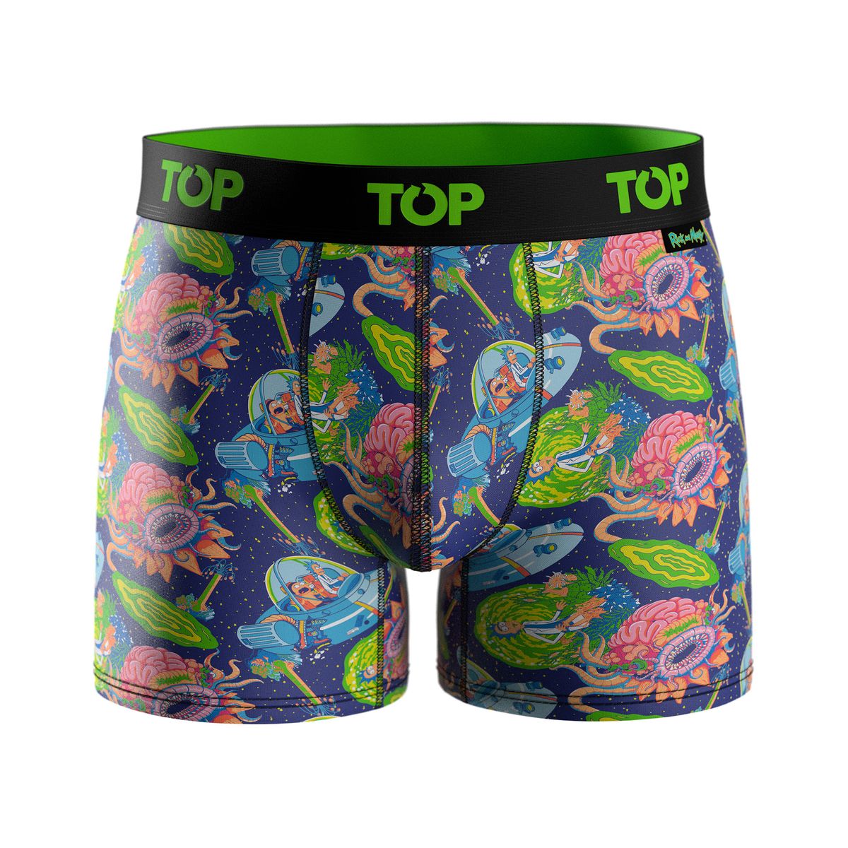 TOP - Bóxer Medio Microfibra Pack 3 Rick and Morty C1 Top