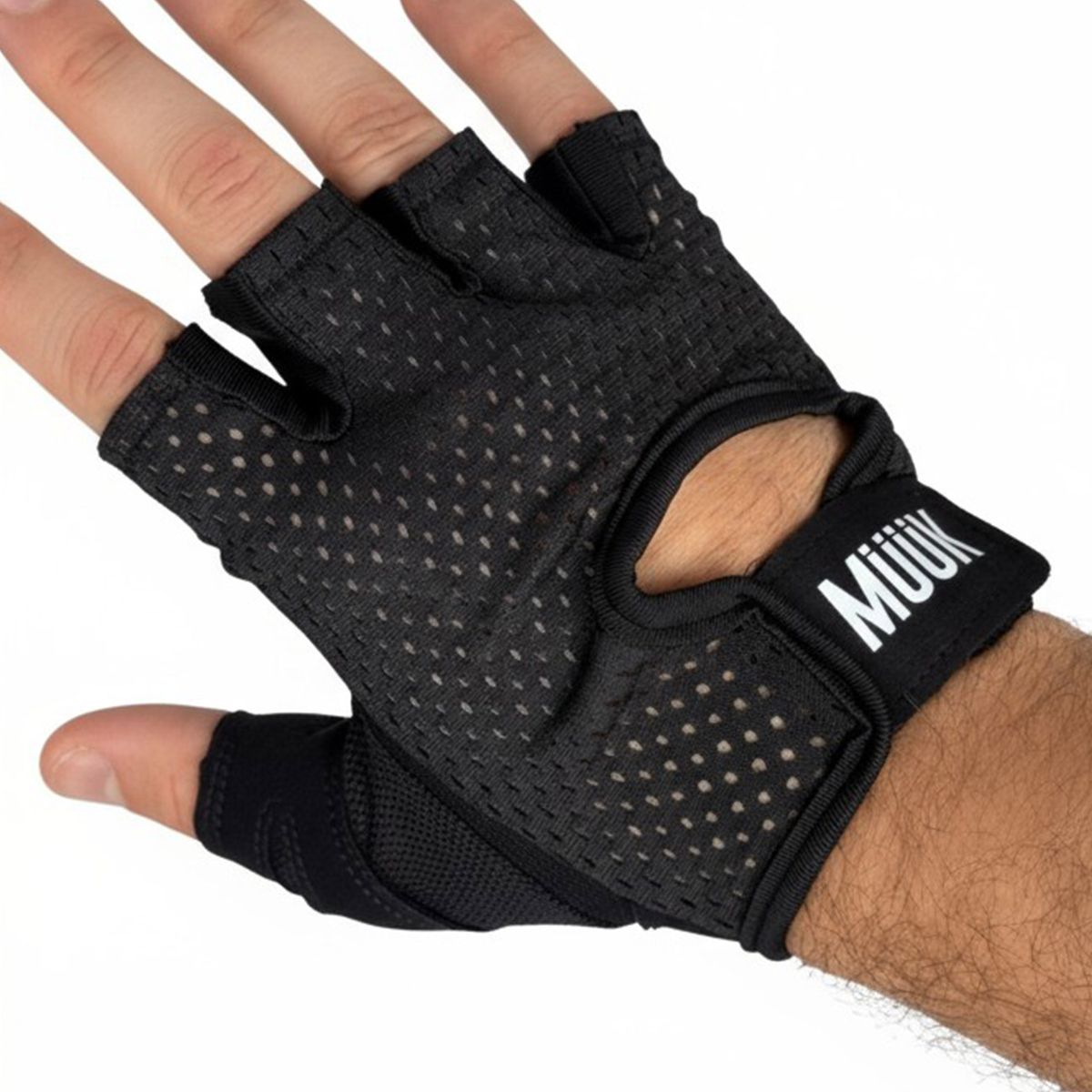 MUUK - GUANTES DE PESAS MUUK FIT GRIP NEGRO