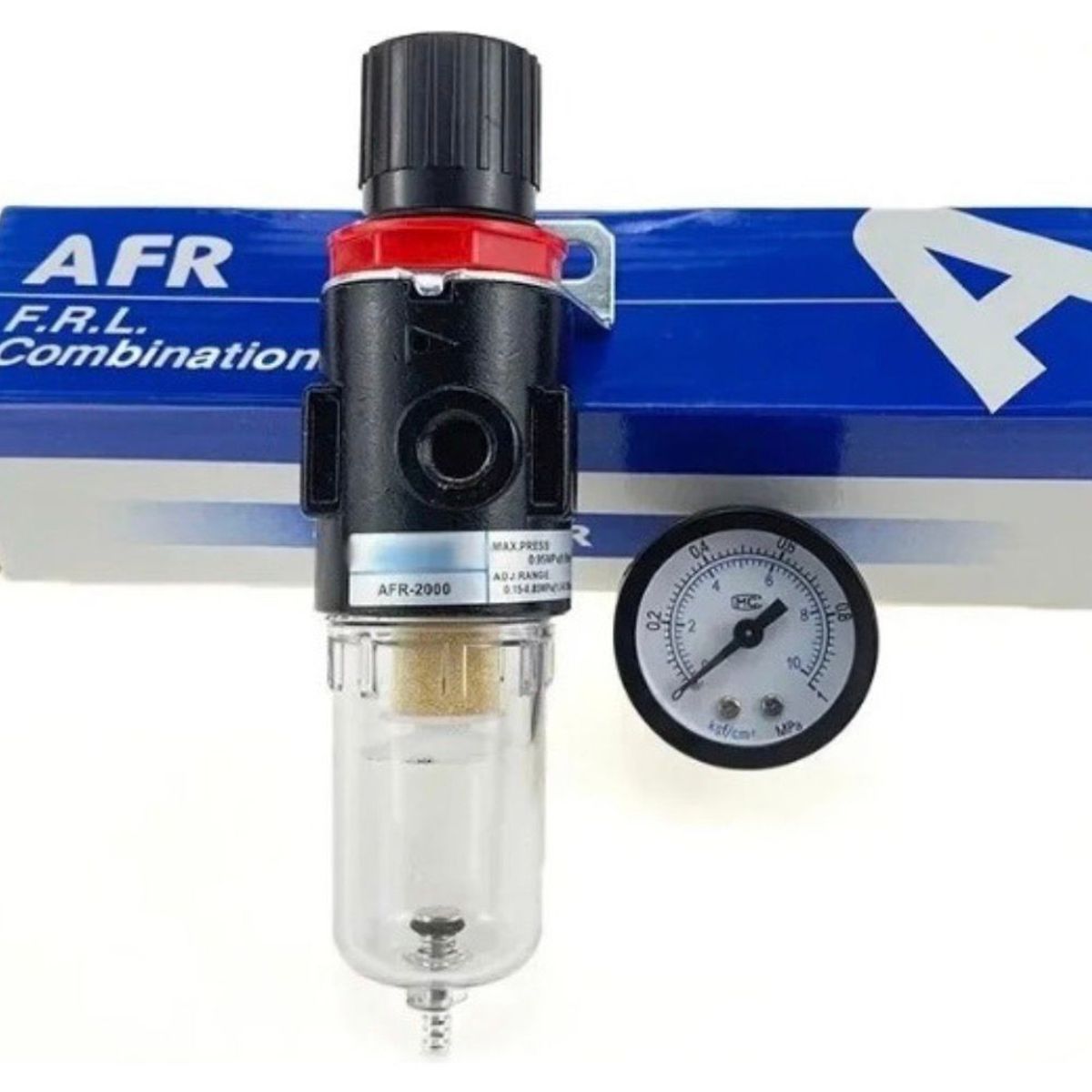 ERUX - Filtro Simple Compresor Aire Regulador