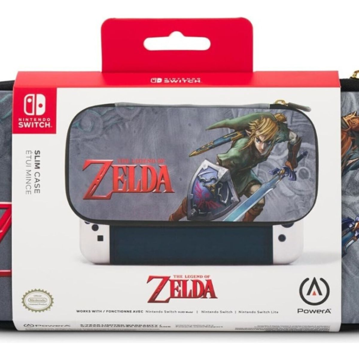POWERA - Estuche The Legend Of Zelda Intrepid Link Nintendo Switch