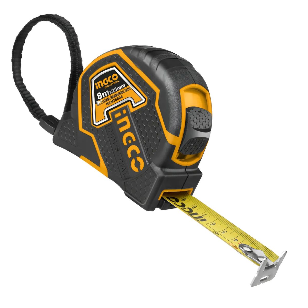 INGCO - Cinta Metrica Huincha Ingco Profesional 8m X 25mm Hoja Nylon