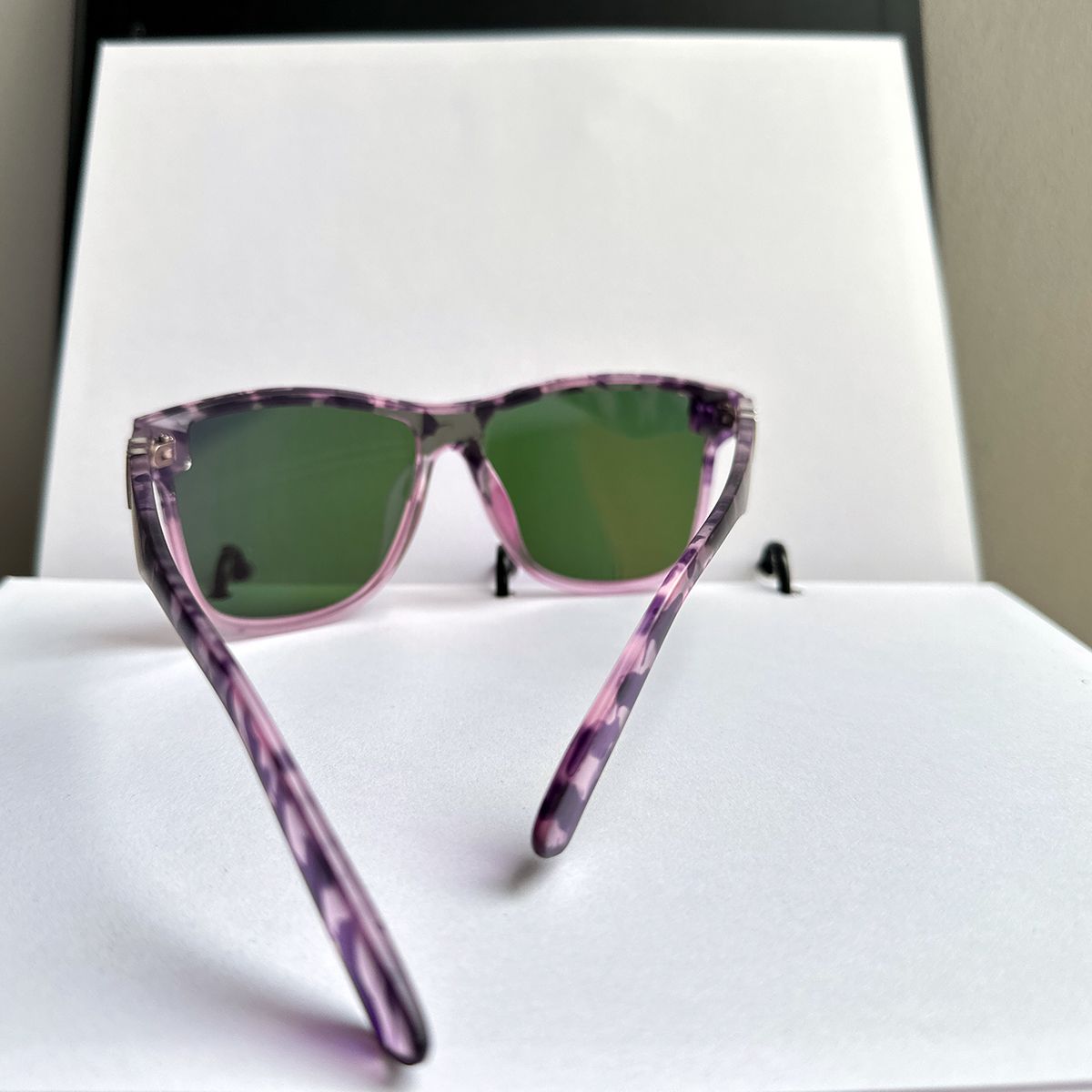 POLASUP - Polasup LENTES Gafas de sol de moda fiestas de viajes de primavera verano efecto espejo rosa UV400