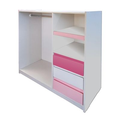 Imagen 2 del producto Mini Closet Montessori - Linea Minimal Rosado-Blanco-Rosa Pastel