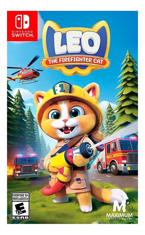 NINTENDO Leo The Firefighter Cat - Switch Sniper