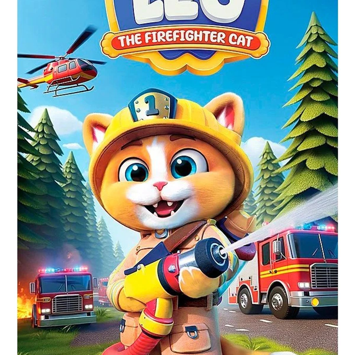 NINTENDO - Leo The Firefighter Cat - Nintendo Switch Sniper