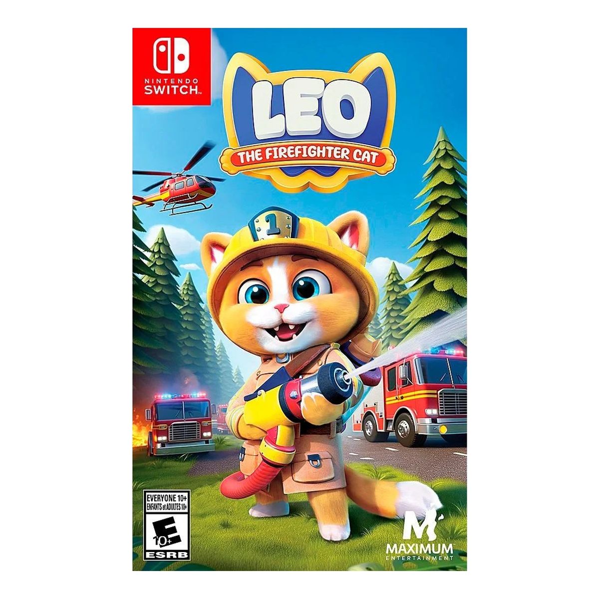 NINTENDO - Leo The Firefighter Cat - Nintendo Switch Sniper