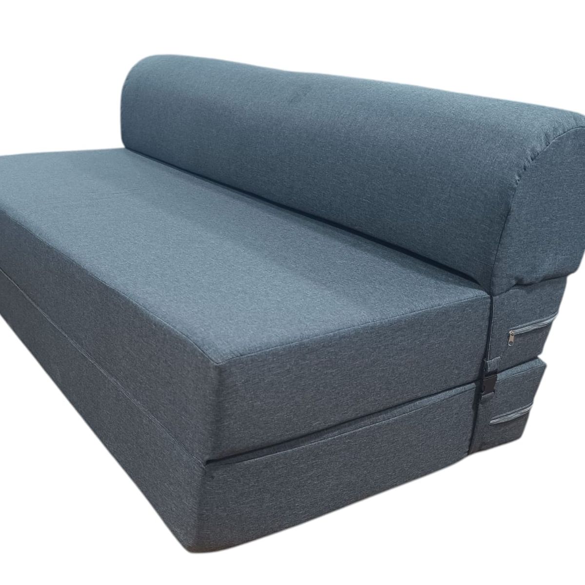RECUTEX - SOFA CAMA ESPUMA GREY  190X130X18 TWIN