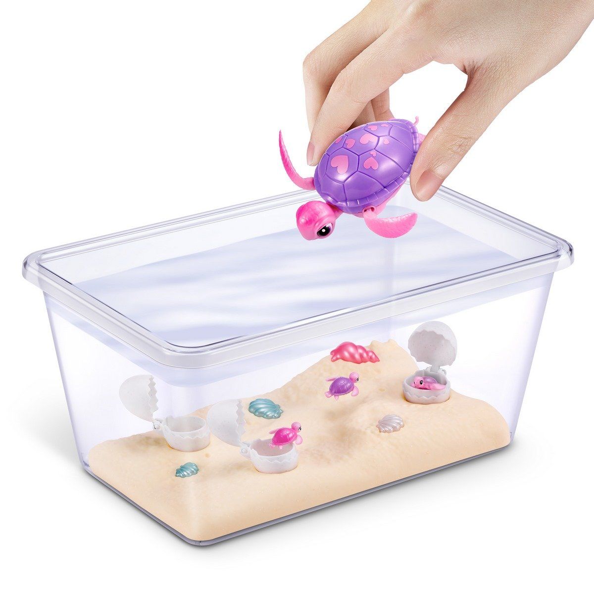 ZURU - Mamá Y Bebé Tortuga Sorpresa Pets Alive De Zuru