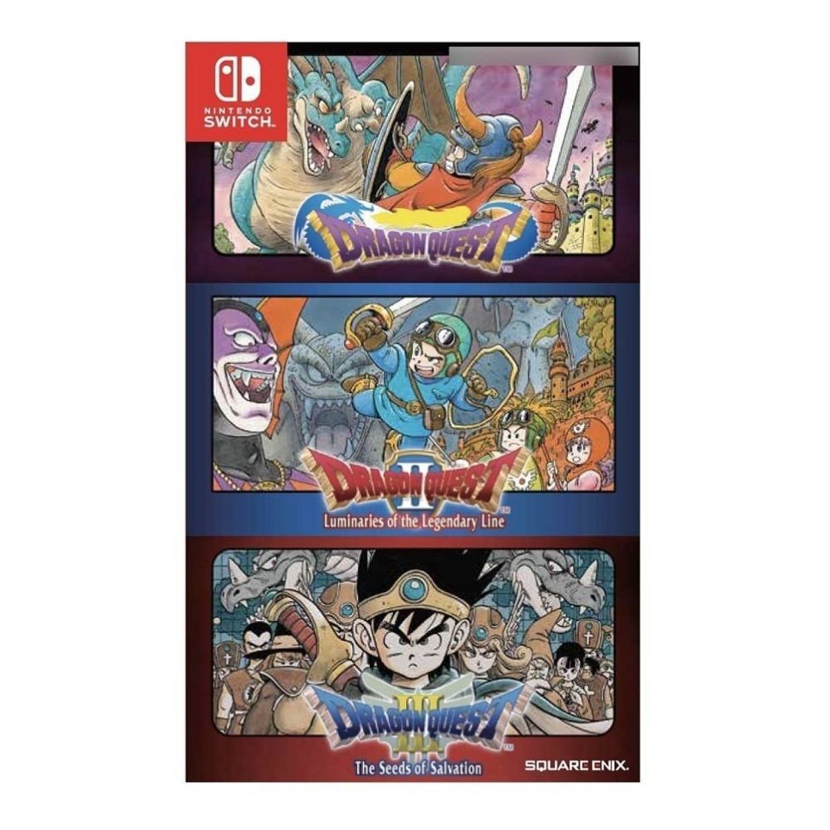 NINTENDO - Dragon Quest 1 2 3 Collection- Juego Físico Nintendo Switch