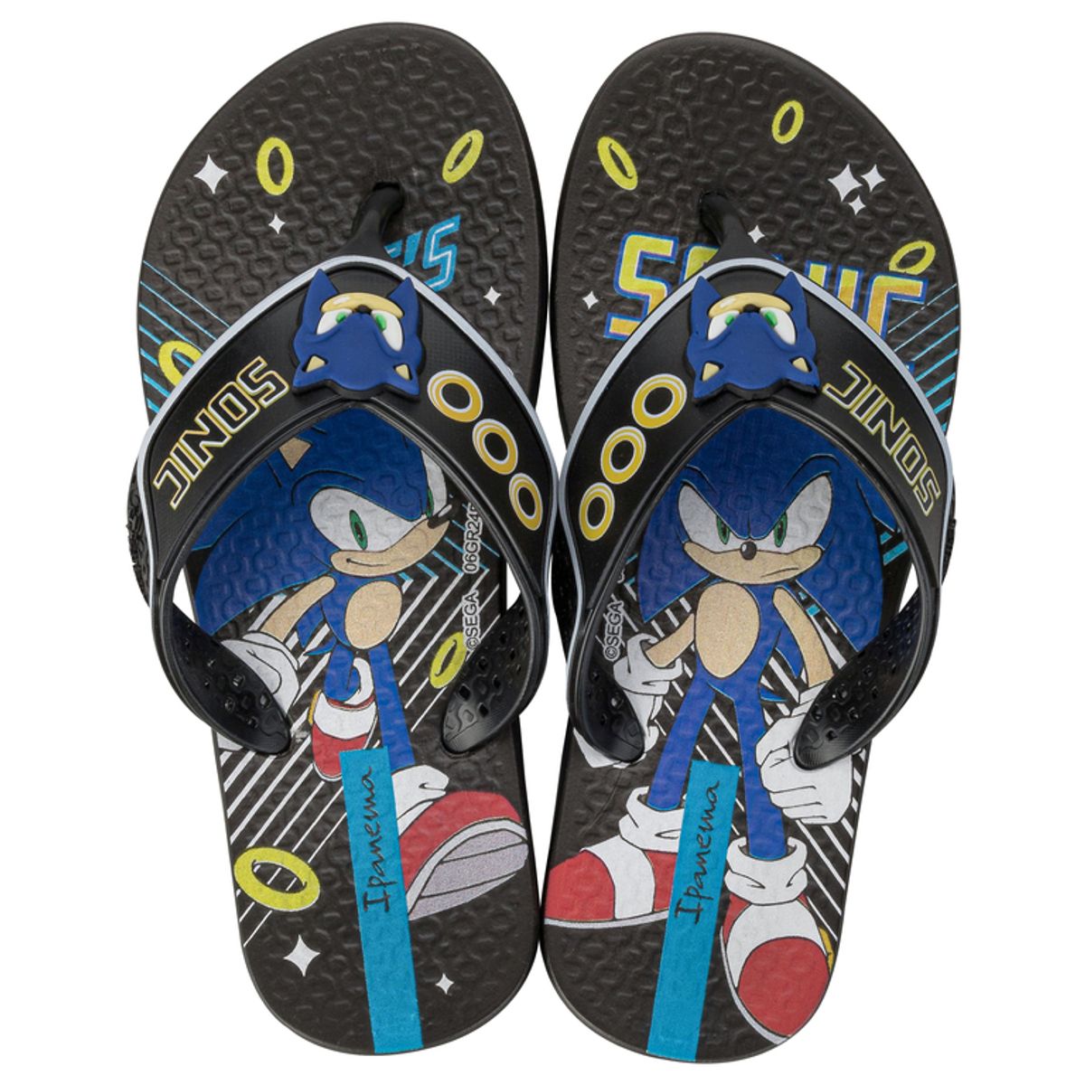 IPANEMA - Sandalia Infantil Negro Sonic Game Ipanema
