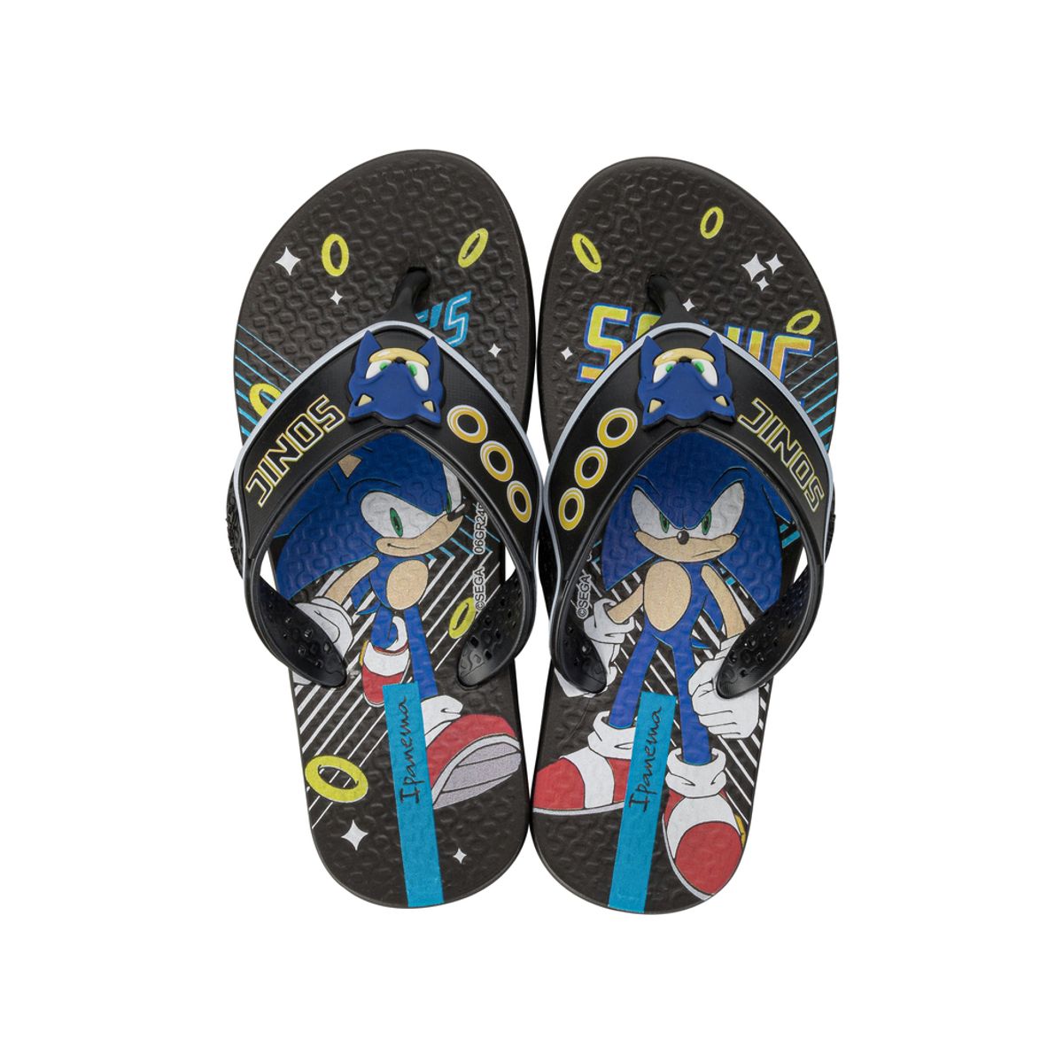 IPANEMA - Sandalia Infantil Negro Sonic Game Ipanema