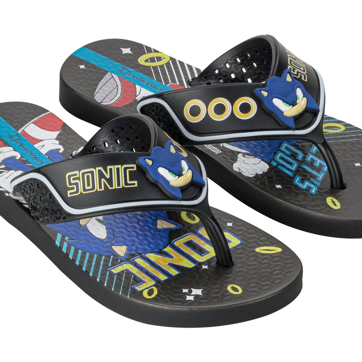IPANEMA - Sandalia Infantil Negro Sonic Game Ipanema