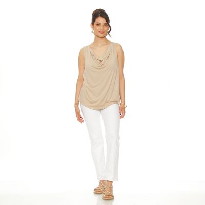 Imagen 2 del producto POLERA SIN MANGA ESCOTE DRAPEADO