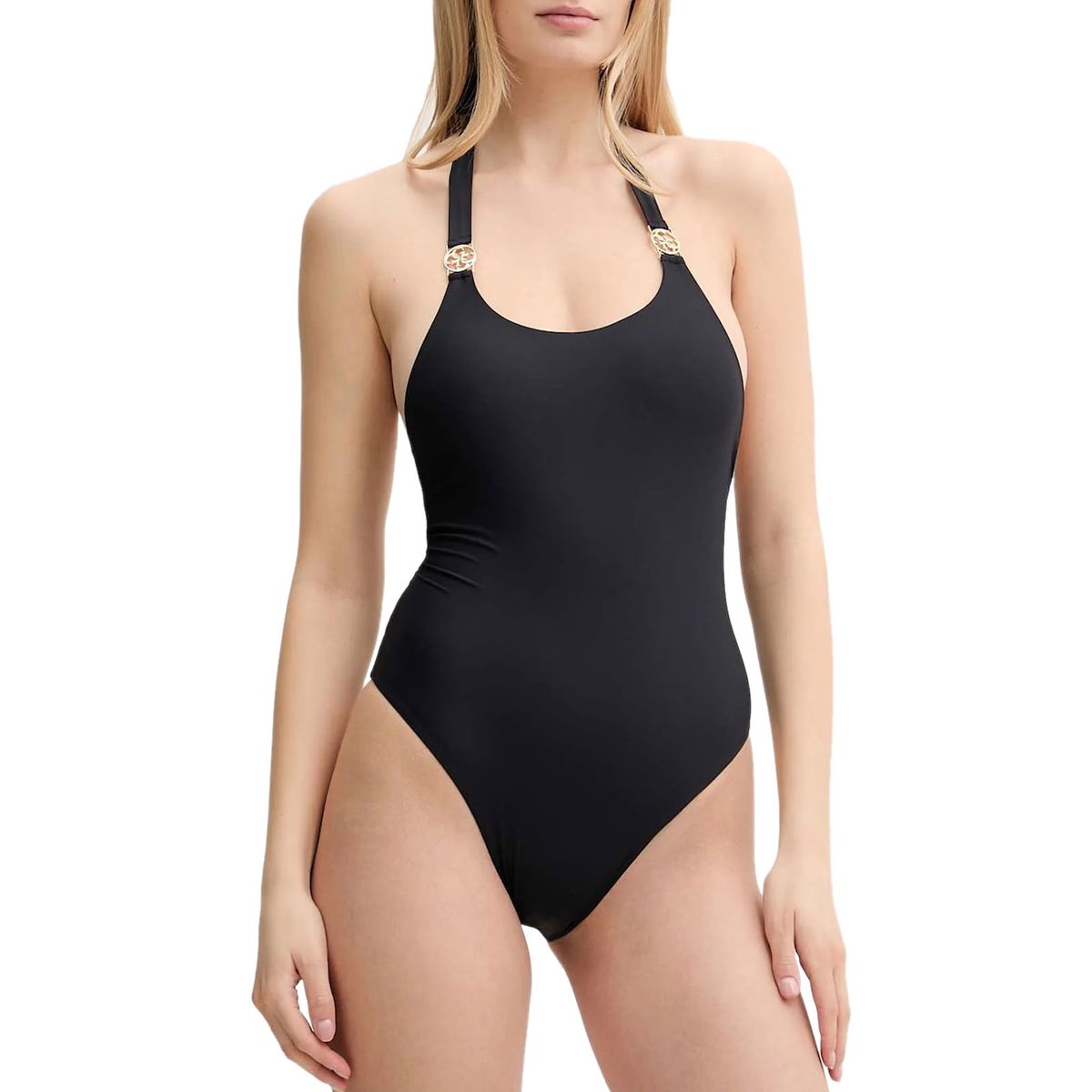 GUESS - Traje de Baño One Piece Guess Negro