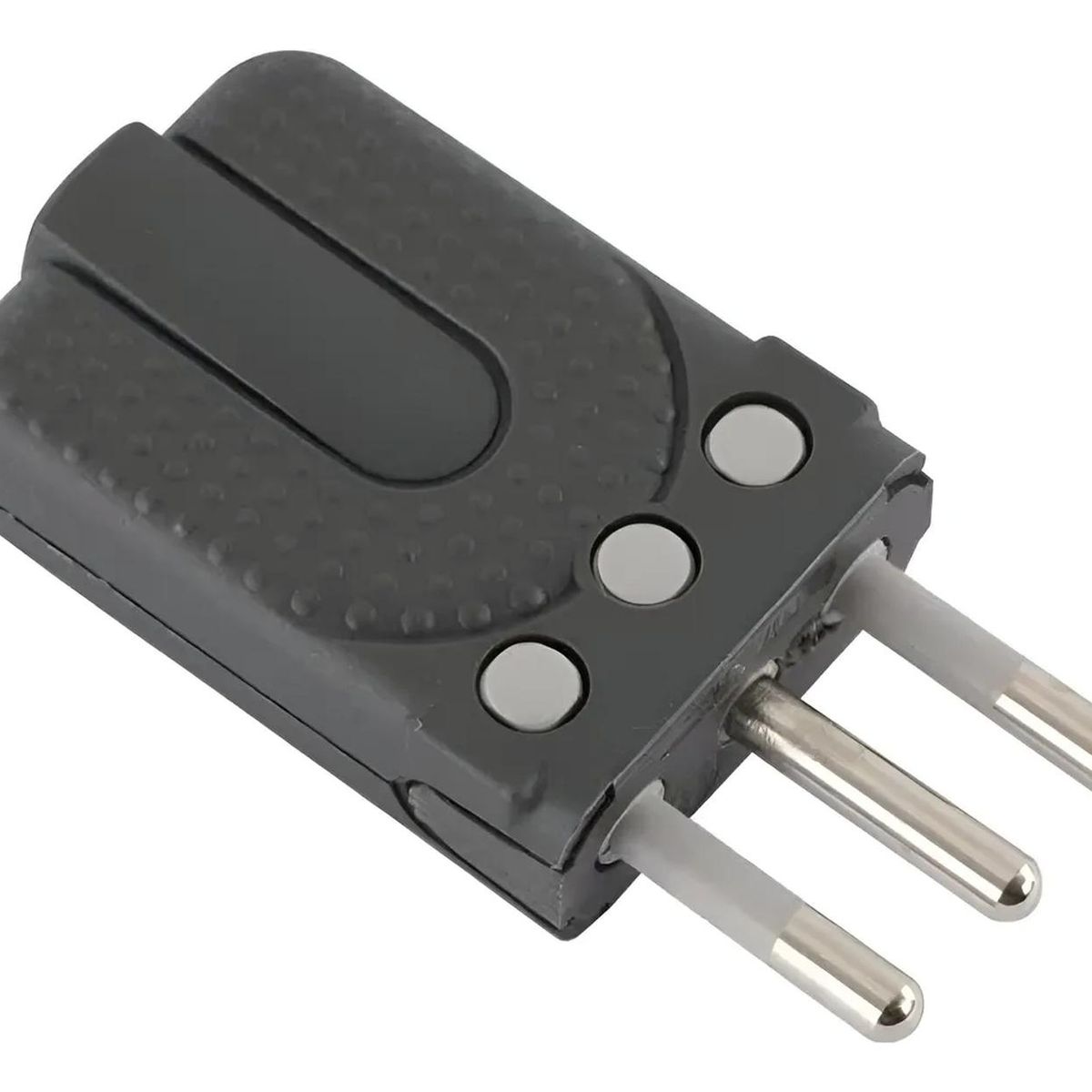 BTICINO - Enchufe Corner Macho Volante 2P+T 10A S2465TGE Bticino