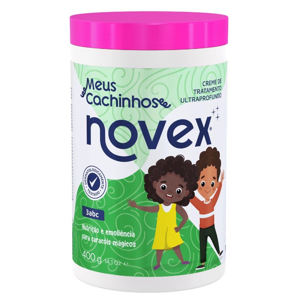 NOVEX - Crema de Tratamiento Novex Meus Cachinhos 400ml Nutre Suaviza Hidrata
