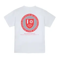 DIAMOND - POLERA INSTITUTE OF SKATEBOARDING WHITE