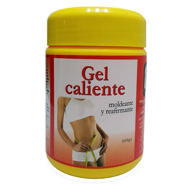 BEL BELLEZA EXPRESS LATINA - Gel Caliente Moldeante BEL x500gr Define y Tonifica con una Sensación Única