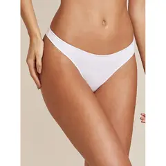 HOPE - CALZÓN COLALESS CON ACABADO INVISIBLE EN MICROFIBRA - Color Blanco