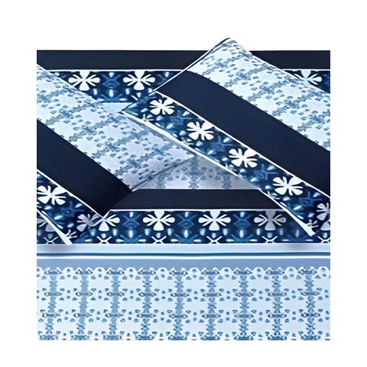 GENERICO - JUEGO DE SÁBANAS TELA DE GENERO 2 PLAZA