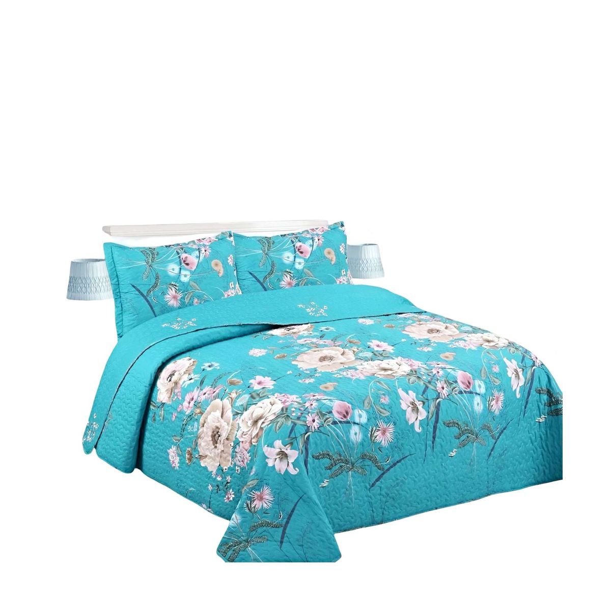 GENERICO - CUBRECAMA QUILT DE VERANO 2 PLAZAS