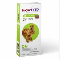 MSD - BRAVECTO PERRO DE 10 A 20 KILOS 90 DIAS