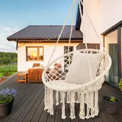 MOVI - Silla Hamaca para Interior o Exterior Colgante Vive el Placer del Descanso