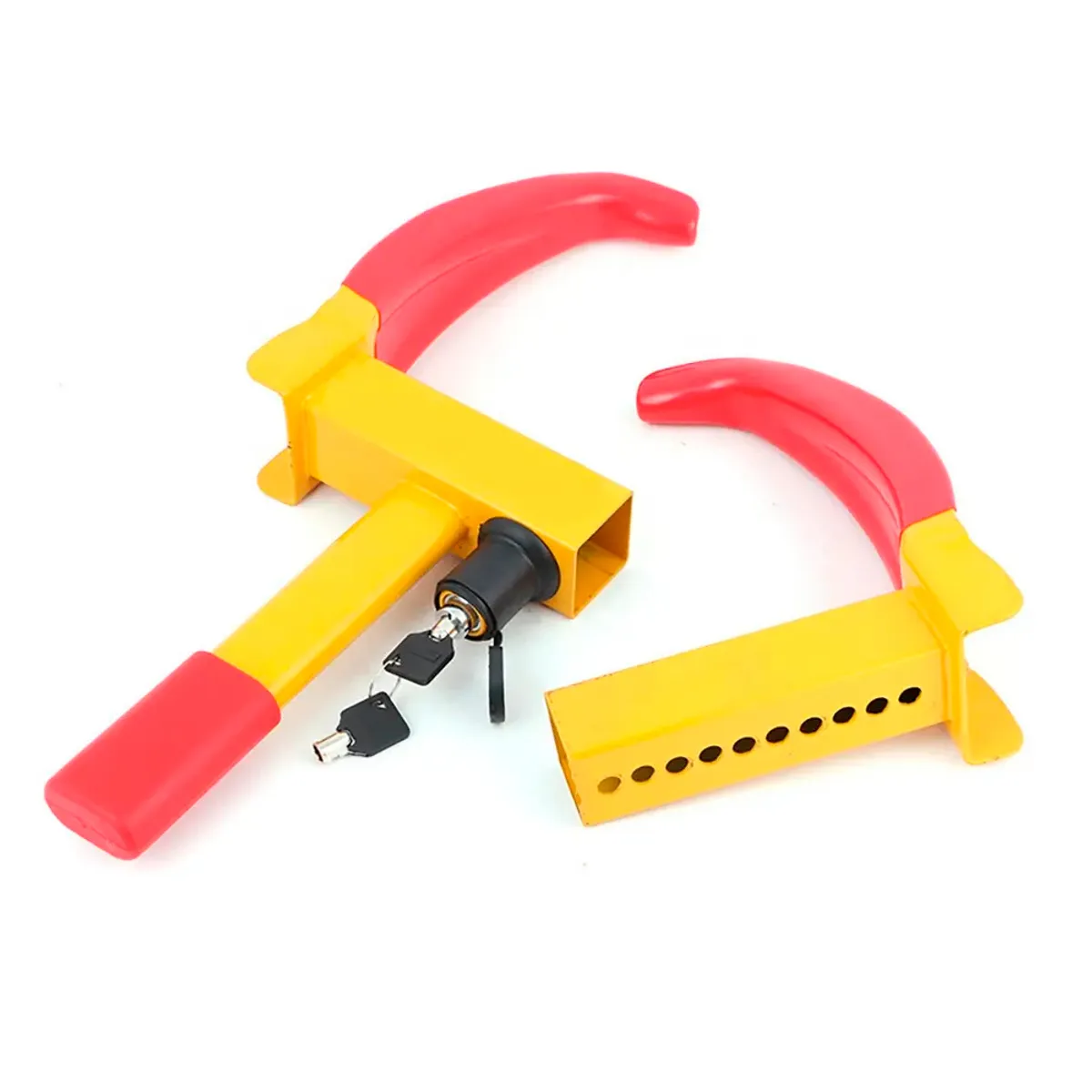 IRM - Traba Rueda Pitbul Antirrobo Auto Moto Ajustable