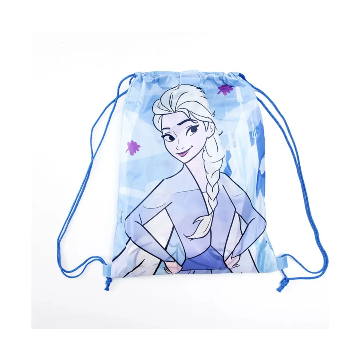 MASHINI - Toalla Playa Disney Niñoa 70x140cm + Morral Cordel - Frozen Castillo