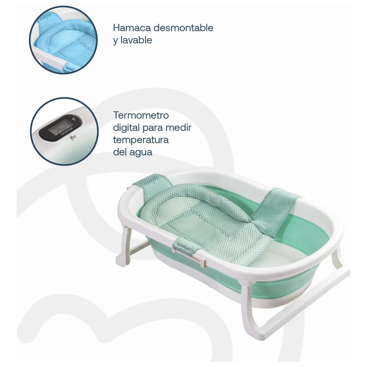 GENERICO - Bañera con Hamaca Verde