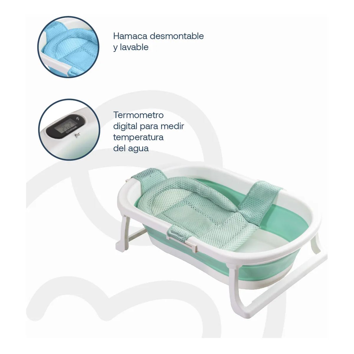 GENERICO - Bañera con Hamaca Verde