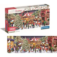 CLEMENTONI - 39928 PUZZLE 1000 PIEZAS PANORAMA CHRISTMAS