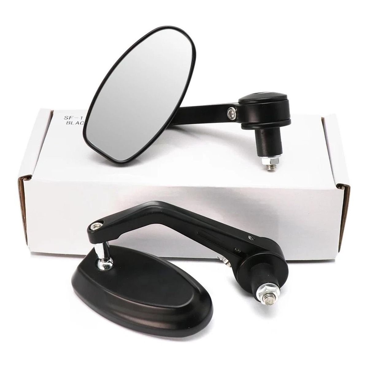 GENERICO - Espejos Para Motos Cafe Racer 22mm Universal